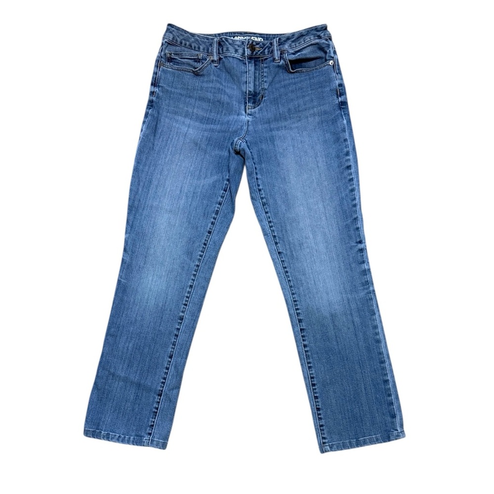 Lands’ End women’s straight leg jeans size 8